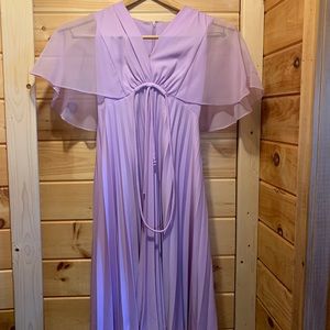 Vintage Purple Summer Dress